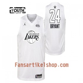 NBA Los Angeles Lakers Trikot Kobe Bryant 24 2018 All-Star Jordan Brand Weiß Swingman - Kinder
